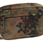Clawgear Medium Horizontal Utility Pouch Zipped Core Flecktarn