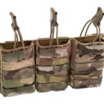 Clawgear 5.56mm Open Triple Mag Pouch Core Multicam