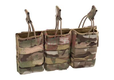 Clawgear 5.56mm Open Triple Mag Pouch Core Multicam