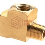 EpeS HPA Twin Coupling T Shape - 2x Inner 1/8NPT - Output L