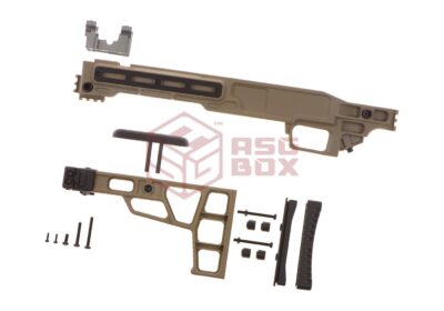Maple Leaf MLC-S2 Tactical Folding Chassis for VSR-10 Dark Earth