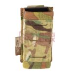 Warrior Laser Cut Single Snap Mag Pouch 9mm Multicam
