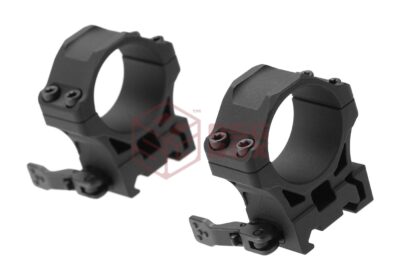 Leapers Accu-Sync QR 30mm Medium Profile Rings Black