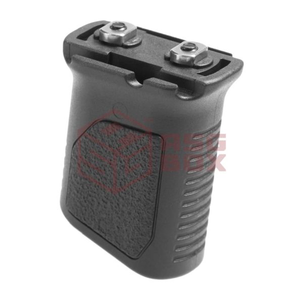 Strike Industries Angled Vertical M-LOK Grip with Cable Management Short Black