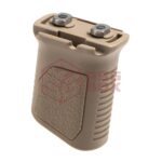 Strike Industries Angled Vertical M-LOK Grip with Cable Management Short Dark Earth