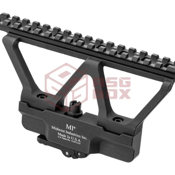 Midwest Industries AK Gen 2 Rail Top Side Mount Black