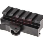 Aim-O QD Riser 5-Slot Mount Black