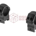 Leapers PRO 30mm Medium Profile P.O.I. Picatinny Rings Black