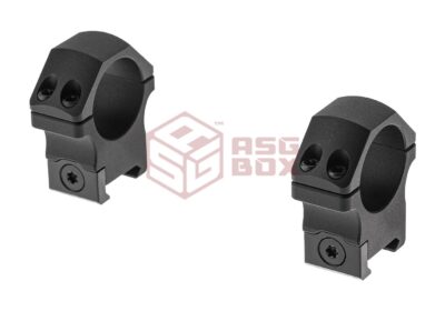 Leapers PRO 30mm Medium Profile P.O.I. Picatinny Rings Black