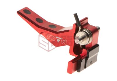 Maxx Model CNC Aluminum Advanced Speed Trigger for EVO-3 Style B Red