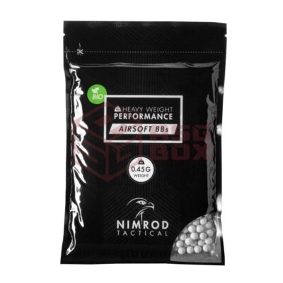 Nimrod 0.45g Bio BB Professional Performance 1000rds Bag White