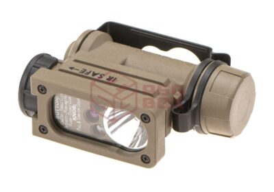 Streamlight Sidewinder Compact II Military Model Flashlight White / Red / Blue / IR Light Coyote