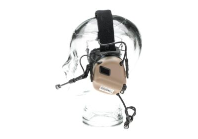 Earmor M32 Plus Tactical Hearing Protection Sand - obrazek 3