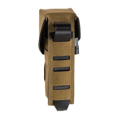 Alternative view of Templar's Gear Flashbang Pouch with Full Flap Coyote Brown