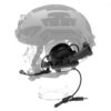 Earmor M32X Plus Hearing Protection Set for ARC Helmet Rails Black OD-TM-12729606000 asgbox.pl