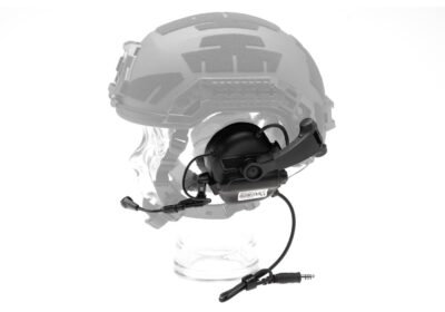 Earmor M32X Plus Hearing Protection Set for ARC Helmet Rails Black - obrazek 2