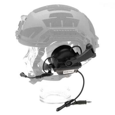Alternative view of Earmor M32X Plus Hearing Protection Set for ARC Helmet Rails Black