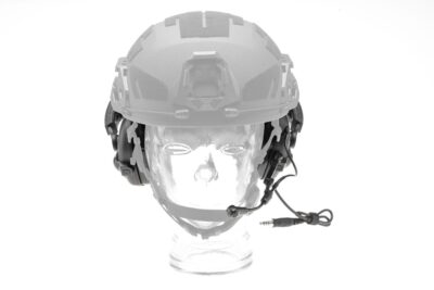Earmor M32X Plus Hearing Protection Set for ARC Helmet Rails Black - obrazek 4