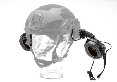 Earmor M32X Plus Hearing Protection Set for ARC Helmet Rails Black - obrazek 5