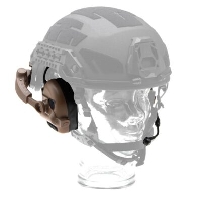 Alternative view of Earmor M32X Plus Hearing Protection Set for ARC Helmet Rails Coyote