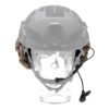 Earmor M32X Plus Hearing Protection Set for ARC Helmet Rails Coyote OD-TM-12729630100 asgbox.pl