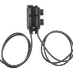 Earmor M56 Dual Comm Tactical PTT for 2x Midland Black