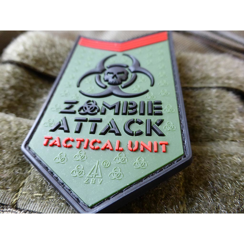 JTG - Zombie Attack Patch, olive OD-A-P3DP049 asgbox.pl JTG - Zombie Attack Patch, olive - obrazek 2
