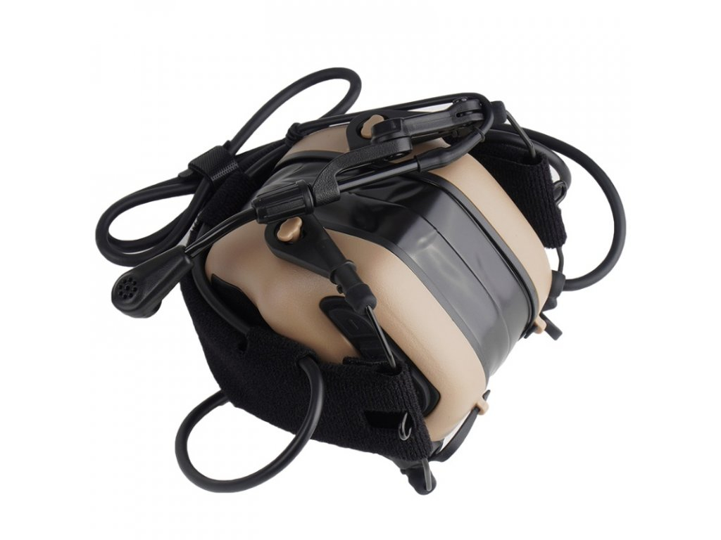 EARMOR M32 PLUS Electronic Tactical Headset - Black OD-A-M32-BK-PLUS asgbox.pl EARMOR M32 PLUS Electronic Tactical Headset - Black - obrazek 5