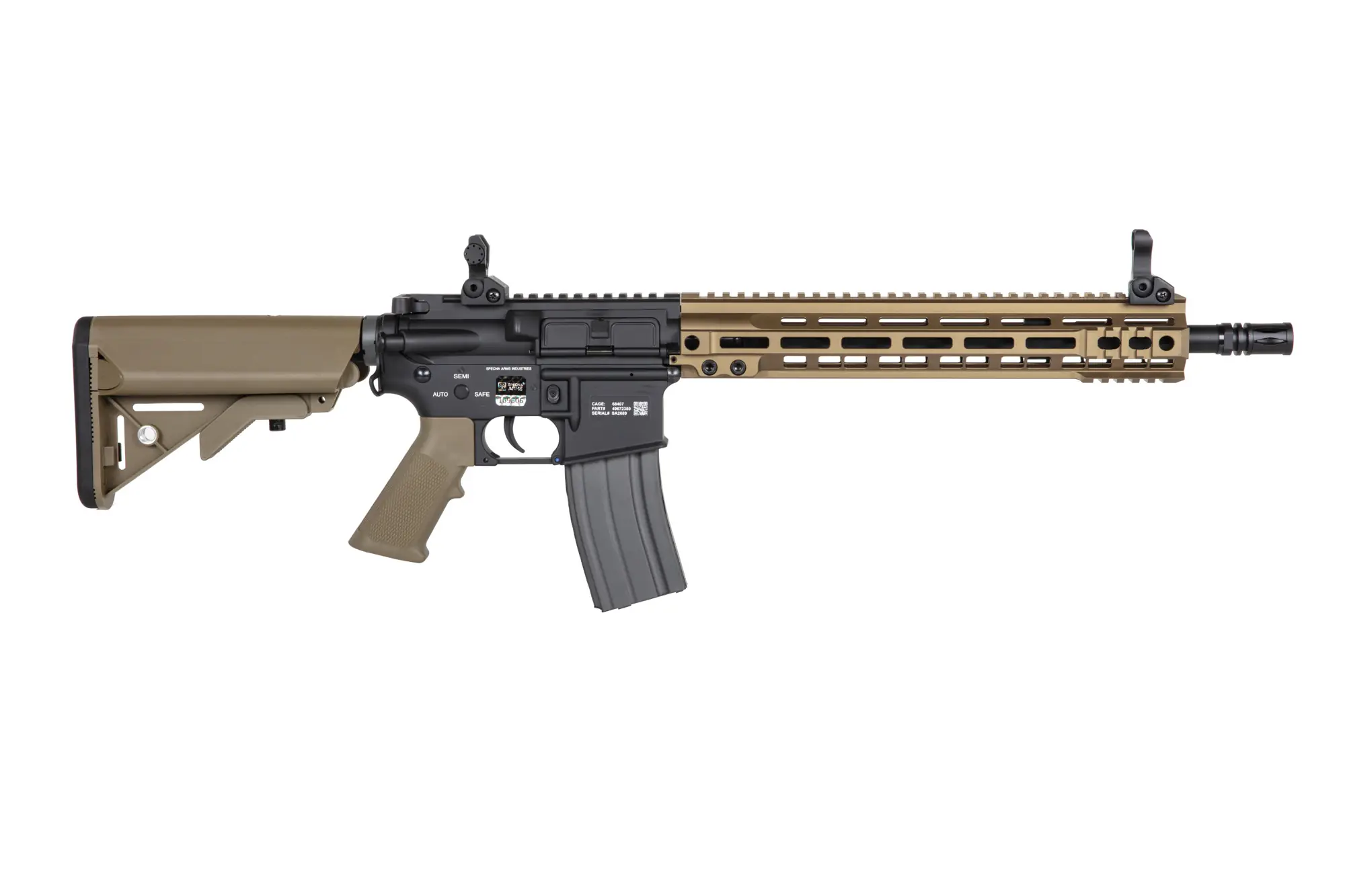 Karabinek ASG Specna Arms SA-A38 ONE™ Kestrel™ ETU z silnikiem bezszczotkowym Chaos Bronze SPE-01-043424 asgbox.pl Karabinek ASG Specna Arms SA-A38 ONE™ Kestrel™ ETU z silnikiem bezszczotkowym Chaos Bronze - obrazek 5