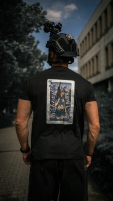 ANAREUS T-shirt Lethal Beauties (KING) - Black - obrazek 3