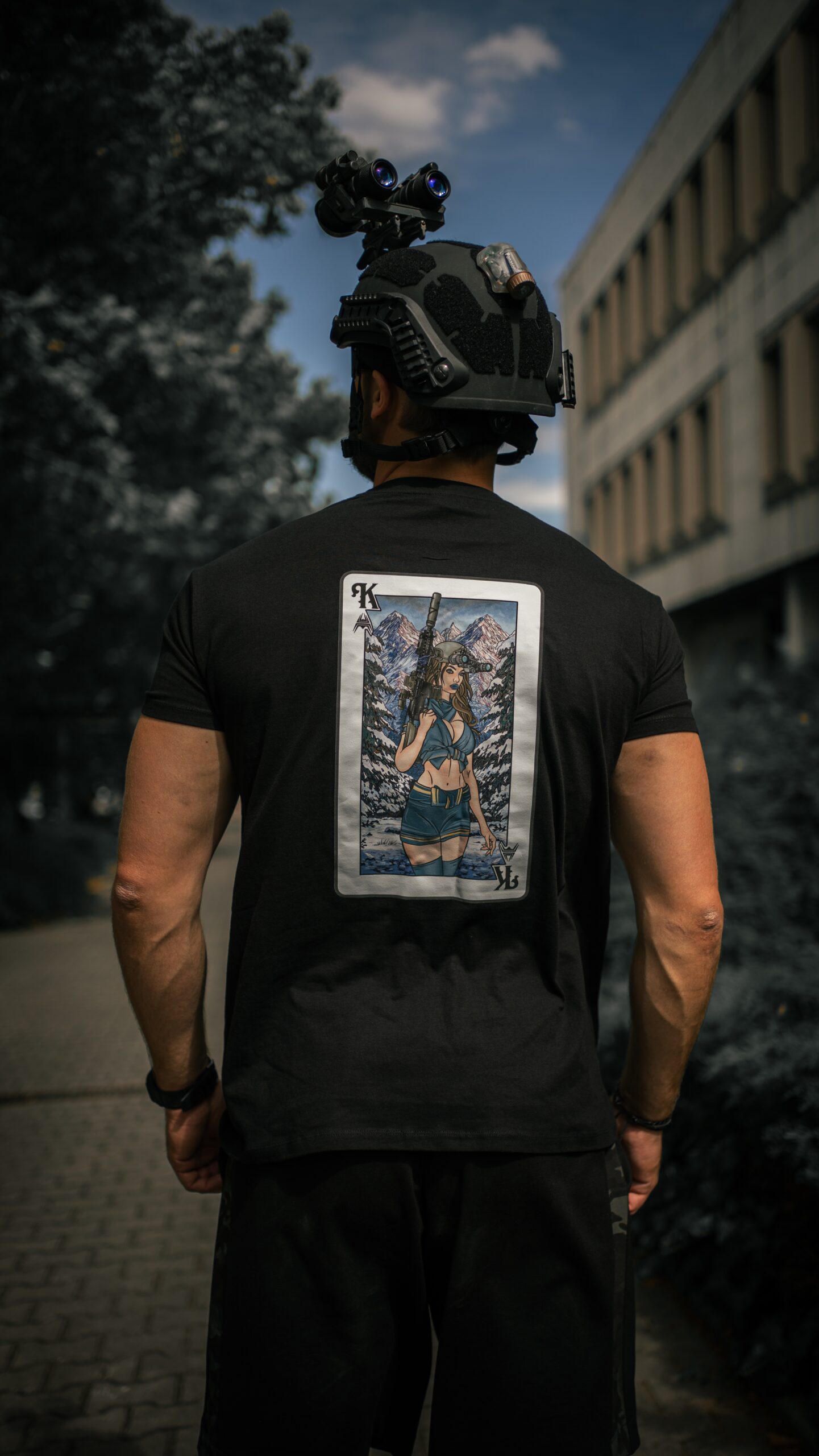 ANAREUS T-shirt Lethal Beauties (KING) - Black OD-A-ANAR102-S asgbox.pl ANAREUS T-shirt Lethal Beauties (KING) - Black - obrazek 3