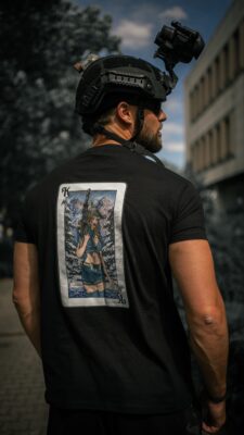 ANAREUS T-shirt Lethal Beauties (KING) - Black - obrazek 4