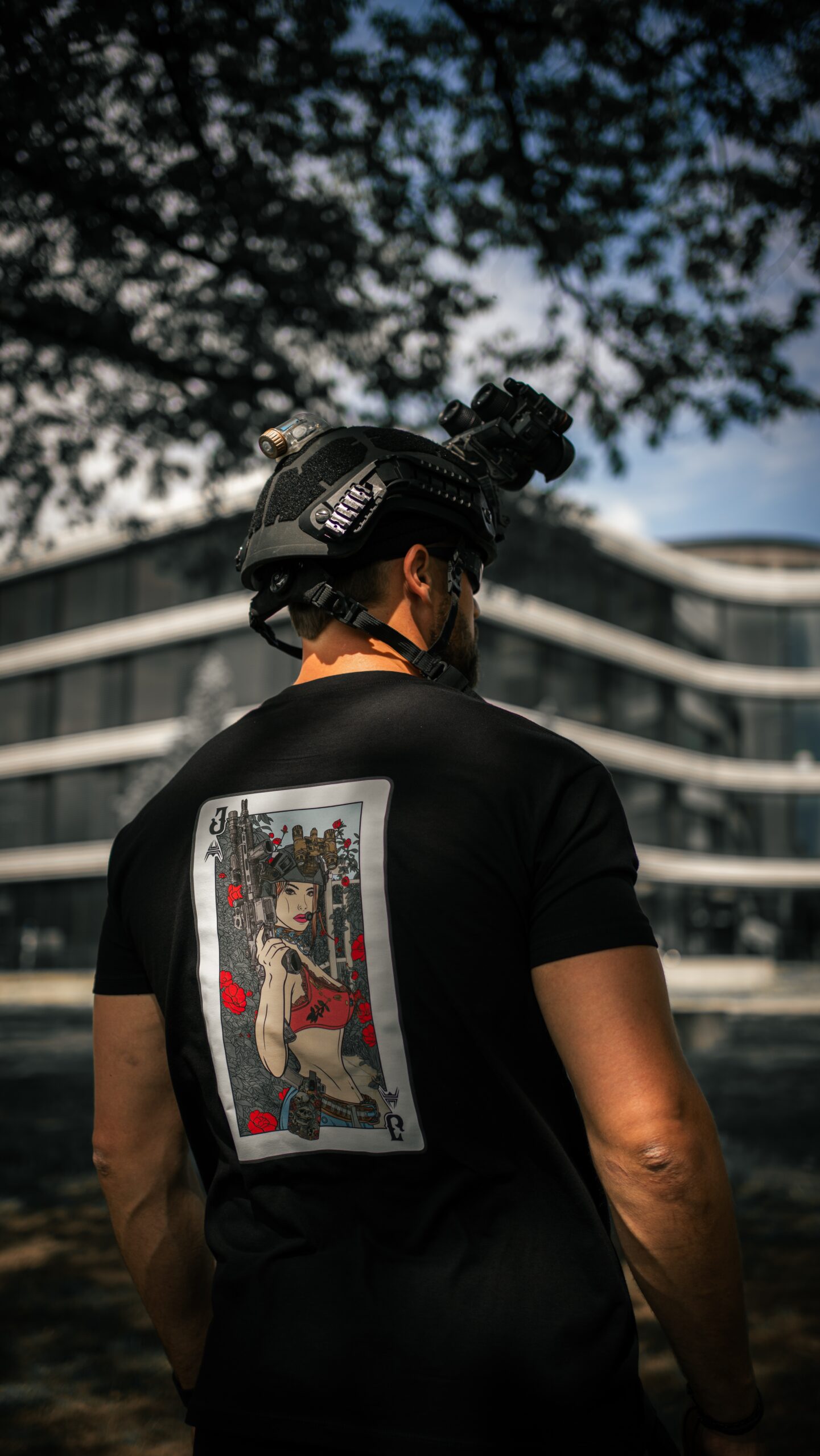 ANAREUS T-shirt Lethal Beauties (JACK) - Black OD-A-ANAR104-S asgbox.pl ANAREUS T-shirt Lethal Beauties (JACK) - Black - obrazek 3