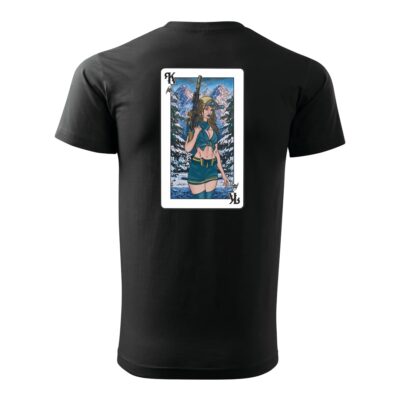 ANAREUS T-shirt Lethal Beauties (KING) - Black