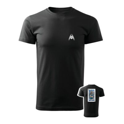 Alternative view of ANAREUS T-shirt Lethal Beauties (KING) - Black