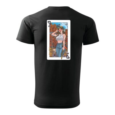 ANAREUS T-shirt Lethal Beauties (QUEEN) - Black