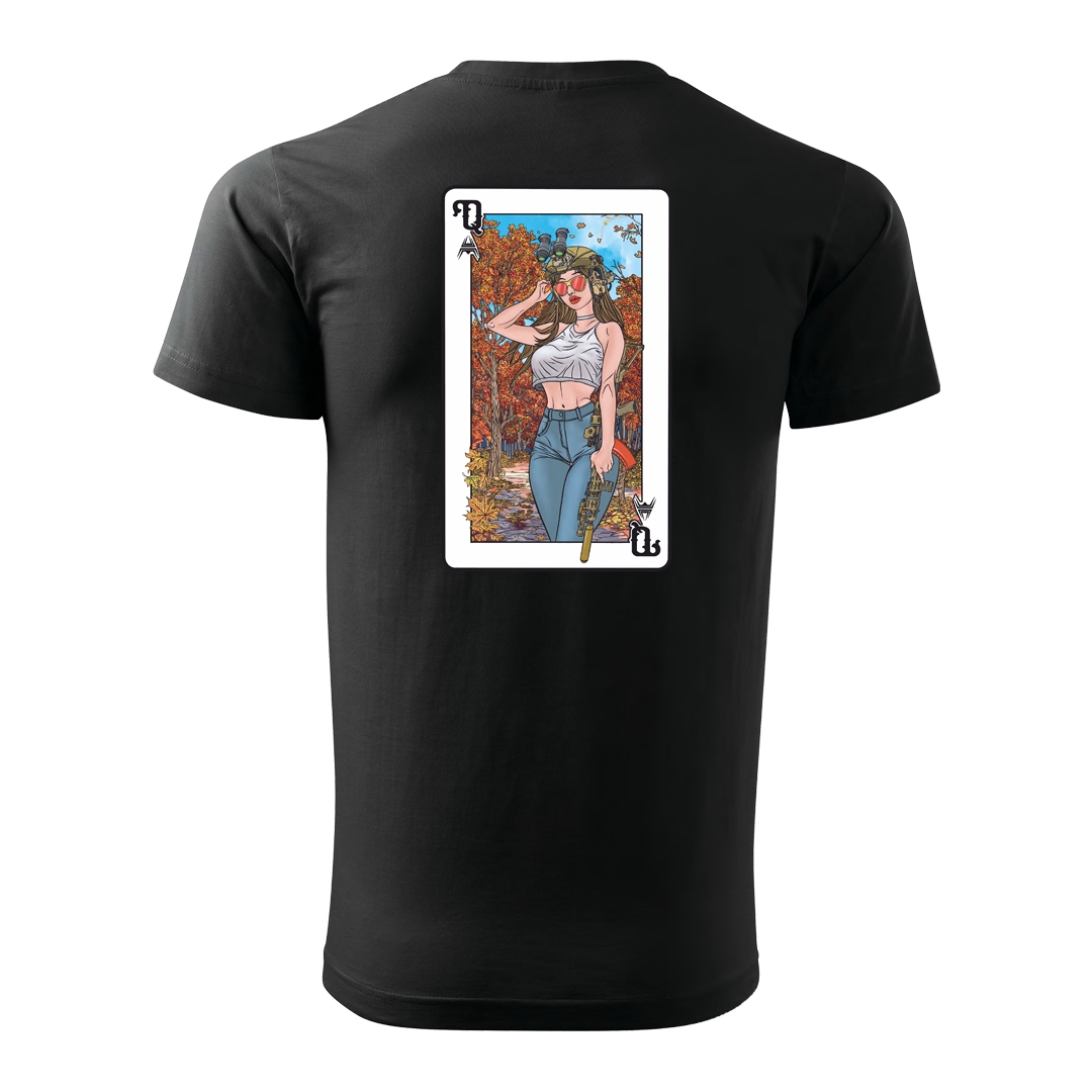 ANAREUS T-shirt Lethal Beauties (QUEEN) - Black OD-A-ANAR103-S asgbox.pl ANAREUS T-shirt Lethal Beauties (QUEEN) - Black