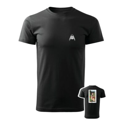 Alternative view of ANAREUS T-shirt Lethal Beauties (JACK) - Black