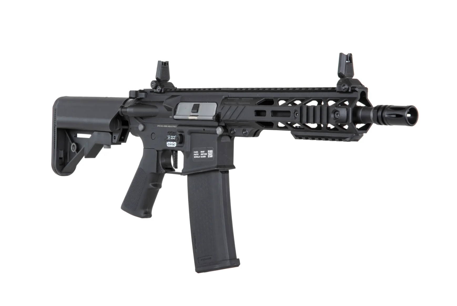 SA M4 CQB M-LOK (SA-F08 FLEX(TM) HAL ETU(TM)) - Black OD-A-SPARMS275-BK asgbox.pl SA M4 CQB M-LOK (SA-F08 FLEX(TM) HAL ETU(TM)) - Black - obrazek 3