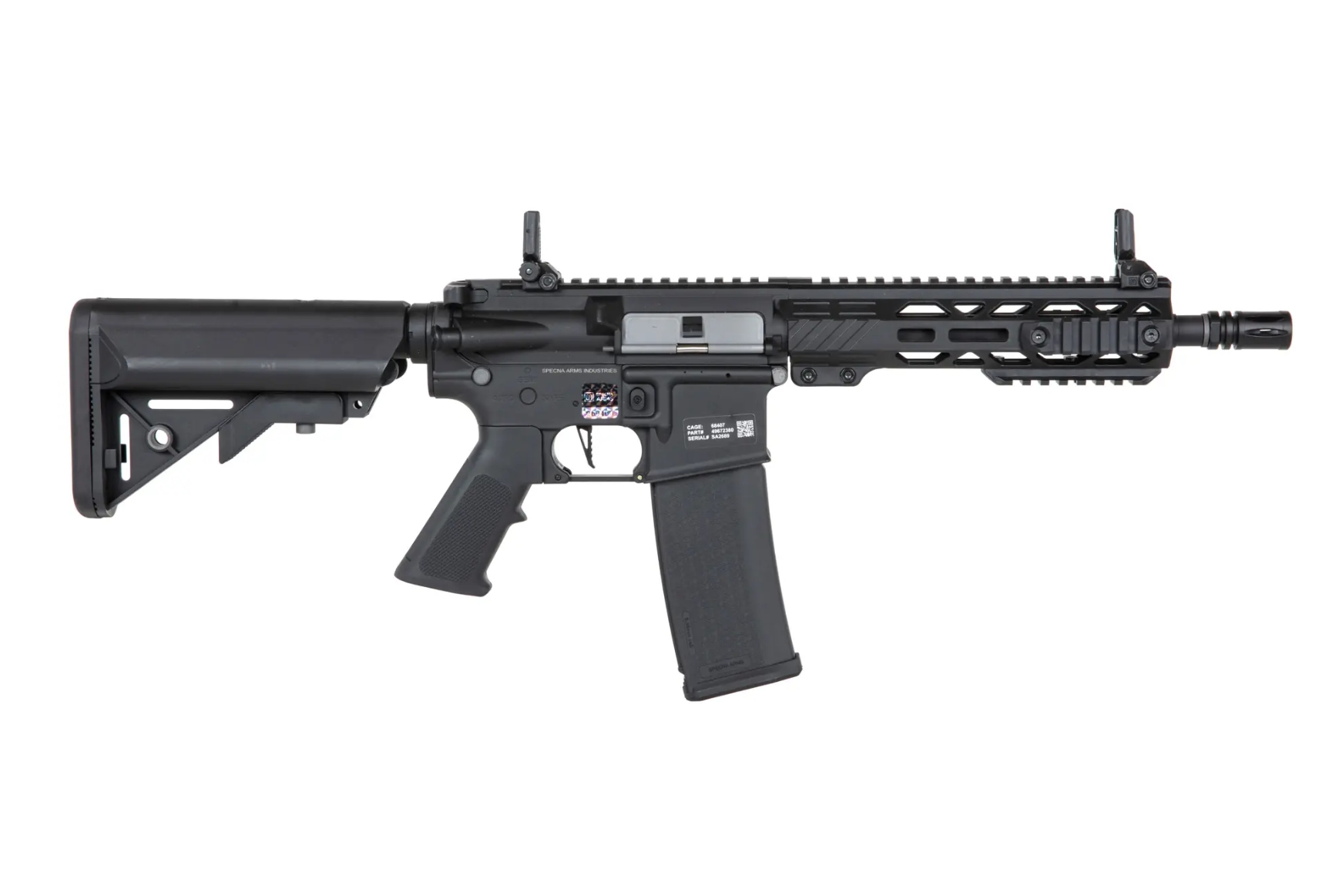 SA M4 CQB M-LOK (SA-F08 FLEX(TM) HAL ETU(TM)) - Black OD-A-SPARMS275-BK asgbox.pl SA M4 CQB M-LOK (SA-F08 FLEX(TM) HAL ETU(TM)) - Black - obrazek 4