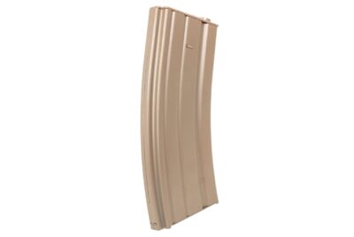 SA STANAG M4 / AR15 Low-Cap Magazine, 70 BBs (Metal) - Tan - obrazek 2