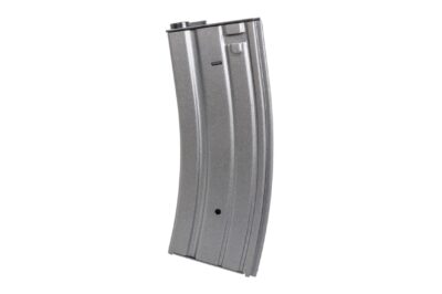 SA STANAG M4 / AR15 Low-Cap Magazine, 70 BBs (Metal) - Grey - obrazek 3