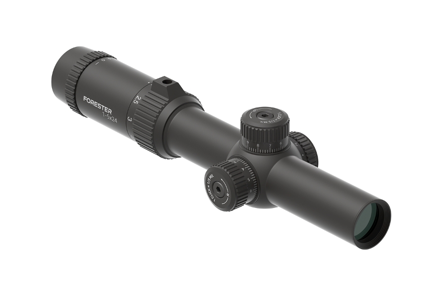 VO LPVO Riflescope FORESTER 1-5x24 SFP Fiber - Black OD-A-SCOC-54 asgbox.pl VO LPVO Riflescope FORESTER 1-5x24 SFP Fiber - Black - obrazek 5