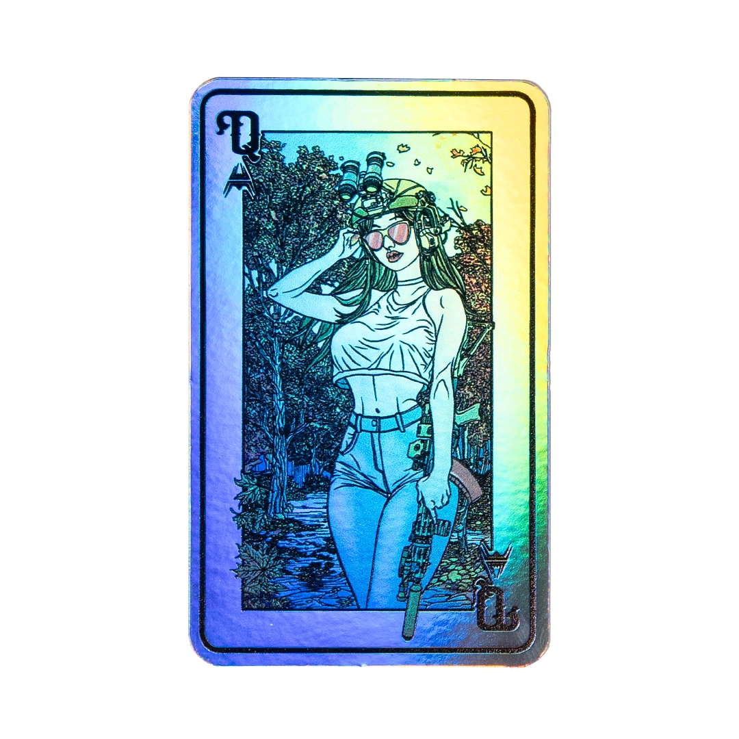 ANAREUS Set of Stickers Lethal Beauties (4 Pieces) - Holographic OD-A-ANAR106-4 asgbox.pl ANAREUS Set of Stickers Lethal Beauties (4 Pieces) - Holographic - obrazek 5