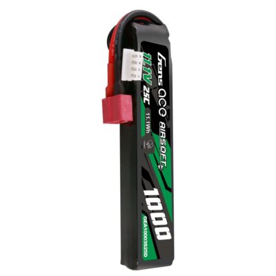 Gens ACE Li-Pol Battery 11.1V 1000mAh, 25C, T-Dean - Buffer Stick OD-A-GEA10003S25D asgbox.pl