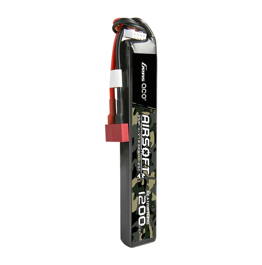 Gens ACE Li-Pol Battery 11.1V 1200mAh, 25C, T-Dean - Buffer Stick (126 mm) OD-A-GEA12003S25D asgbox.pl Gens ACE Li-Pol Battery 11.1V 1200mAh, 25C, T-Dean - Buffer Stick (126 mm) - obrazek 5