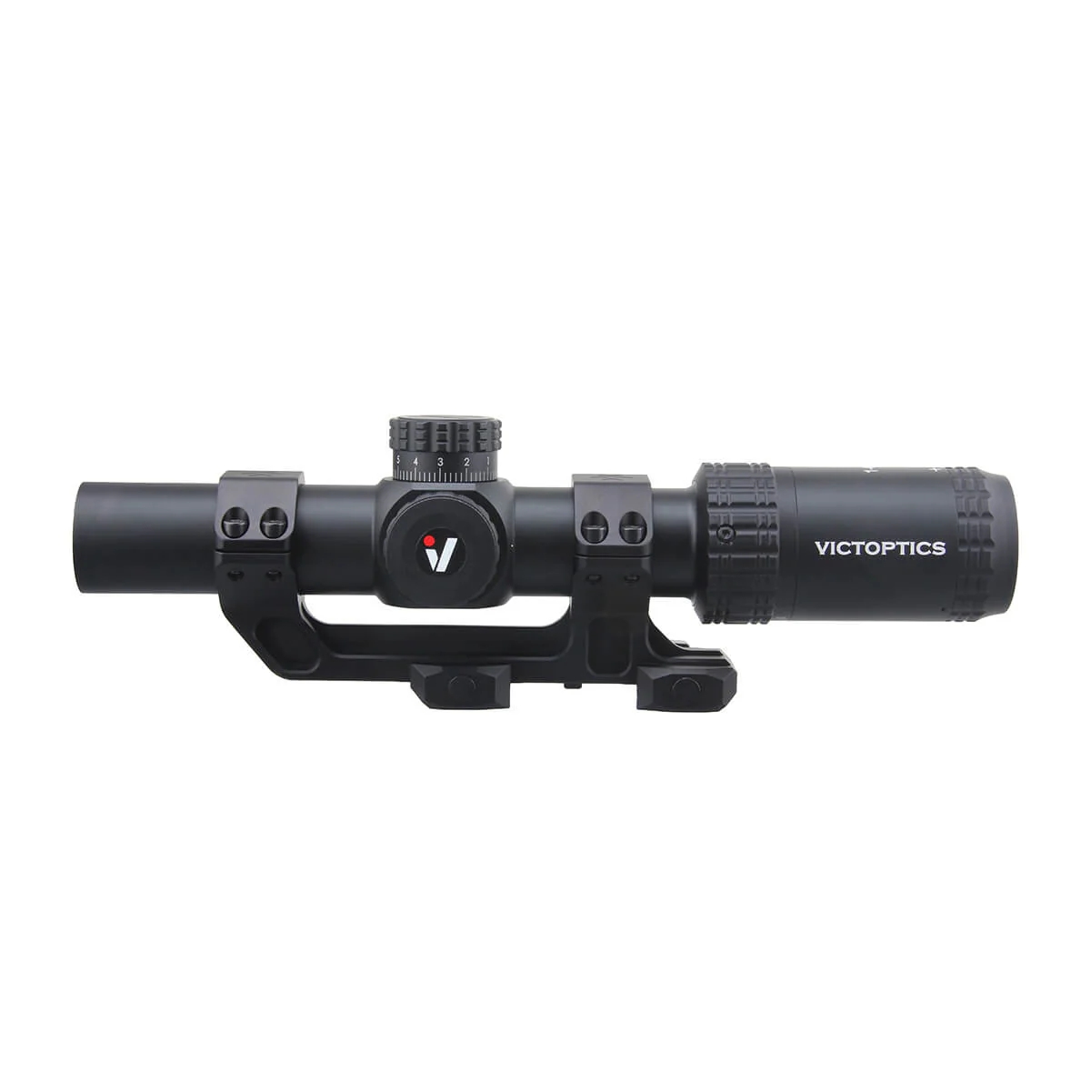 VictOptics LPVO Riflescope S6 1–6x24 plus One-Piece High Mount - Black OD-A-OPSL122 asgbox.pl VictOptics LPVO Riflescope S6 1–6x24 plus One-Piece High Mount - Black