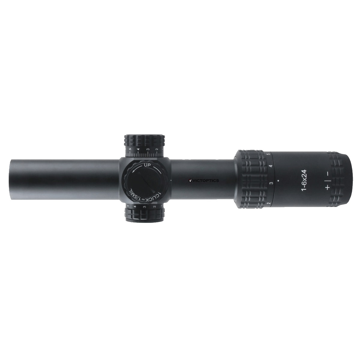 VictOptics LPVO Riflescope S6 1–6x24 plus One-Piece High Mount - Black OD-A-OPSL122 asgbox.pl VictOptics LPVO Riflescope S6 1–6x24 plus One-Piece High Mount - Black - obrazek 3