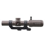 VictOptics LPVO Riflescope S6 1–6x24  plus  One-Piece Mount - Brown