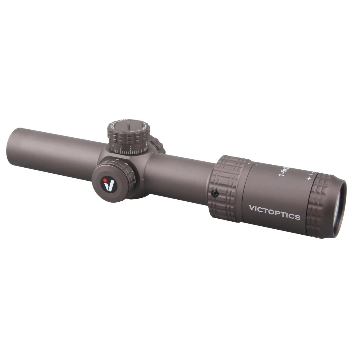 VictOptics LPVO Riflescope S6 1–6x24 plus One-Piece High Mount - Brown OD-A-OPSL123 asgbox.pl VictOptics LPVO Riflescope S6 1–6x24 plus One-Piece High Mount - Brown - obrazek 5